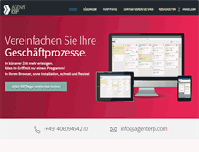 Tablet Screenshot of agenterp.com